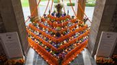 Ofrenda por el Día de Muertos en Palacio Nacional está dedicada a las heroínas de la patria (Video)