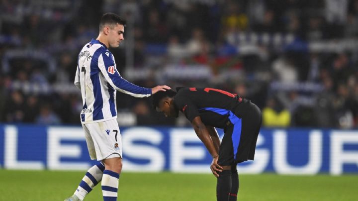 El Barcelona se estrella en visita a la Real Sociedad al caer 1-0