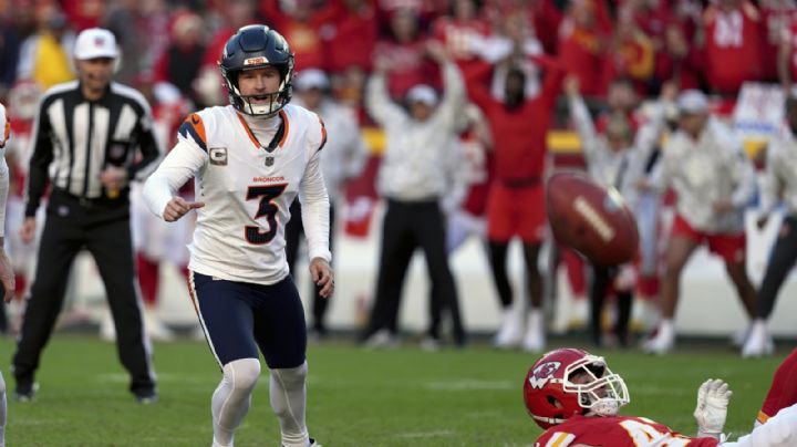 Chiefs bloquean potencial gol de campo del triunfo de Broncos y siguen invictos (Video)