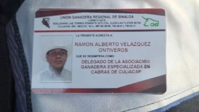 Asesinan a Ramón Velázquez, integrante de la Unión Regional Ganadera de Sinaloa