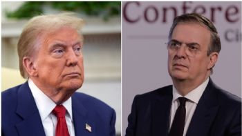 Así respondió Ebrard a las amenazas de Trump de imponer aranceles del 25% a México