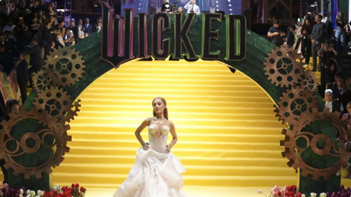 Ariana Grande y Cynthia Erivo asisten a la premiere de "Wicked" en México