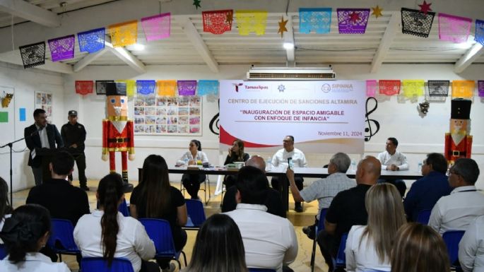 Inauguran Espacio Amigable con Enfoque de Infancia en CEDES Altamira