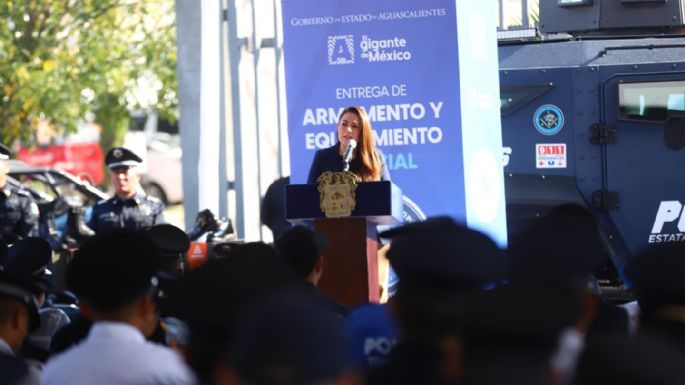 Aguascalientes fortalece blindaje con más equipamiento y nuevas tecnologías