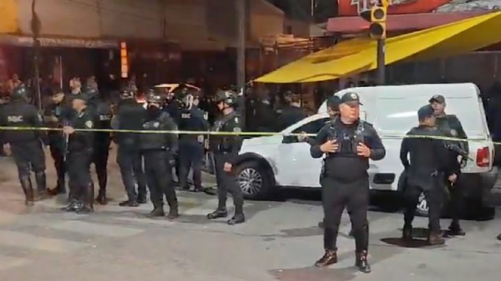 Pese a operativo, sujetos en moto matan a un hombre en la colonia Morelos de la CDMX