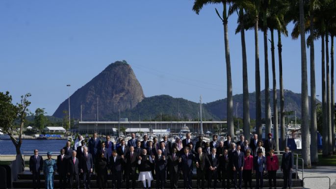 Biden y Trudeau se ausentan de tradicional fotografía con jefes de Estado del G20