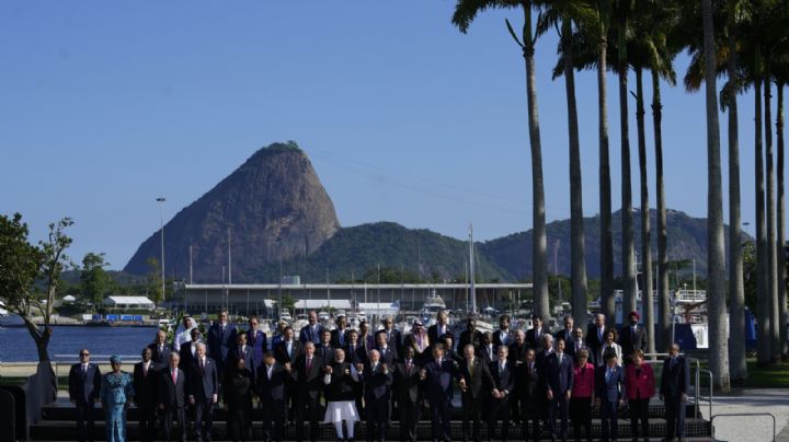 Biden y Trudeau se ausentan de tradicional fotografía con jefes de Estado del G20