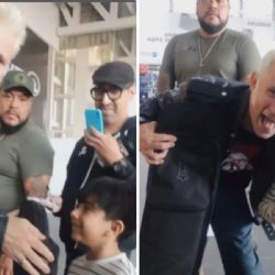 Mike Dirnt, integrante de Green Day, regala bajo a niño mexicano (Video)