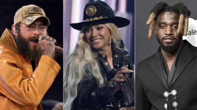 Beyoncé, Shaboozey y Post Malone lideran el country en 2024 ¿cómo reaccionarán los Grammy?