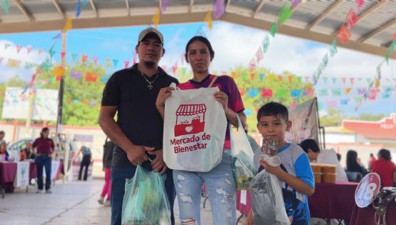 Llega Mercado del Bienestar al ejido La Libertad en Victoria