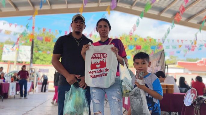 Llega Mercado del Bienestar al ejido La Libertad en Victoria