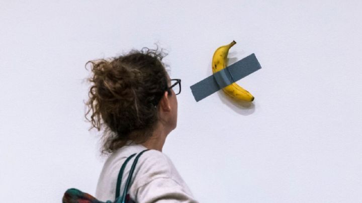 Cómo una banana con cinta adhesiva llegó a valuarse en un millón de dólares