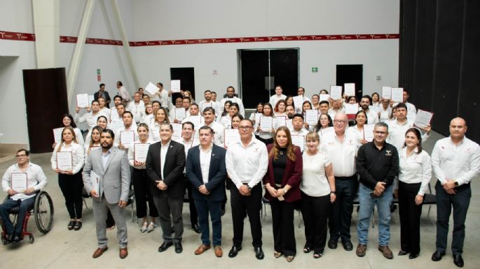 Entregan certificados como mediadores públicos a personal del Centro de Conciliación Laboral de Tamaulipas