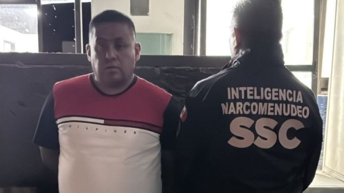 Detienen a “El Coco”, líder de extorsionadores de comerciantes en El Chopo y miembro de La Unión Tepito