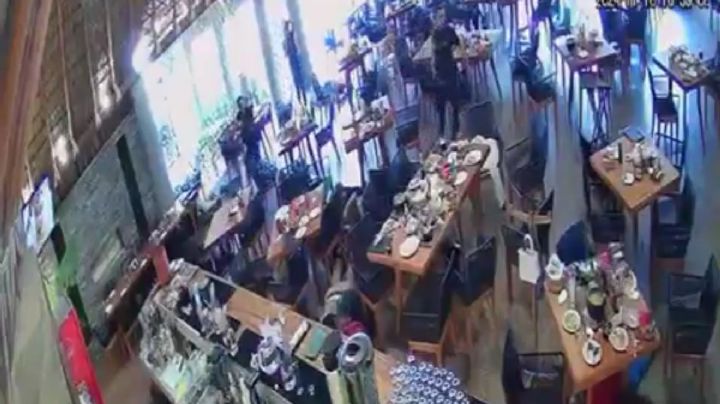 Así fue el secuestro del empresario Tariácuri Hernández en restaurante de Pátzcuaro (Video)