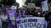 “No hemos llegado todas”, el mensaje de colectivos feministas a Sheinbaum en la marcha del 25N