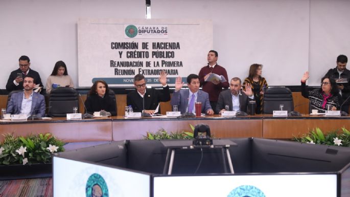 Comisión de Hacienda aprueba la Ley de Ingresos y la Ley Federal de Derechos