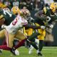 Packers aplastan a los 49ers con tres anotaciones de Josh Jacobs