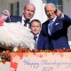 Biden indulta a pavos en su última Navidad en la Casa Blanca