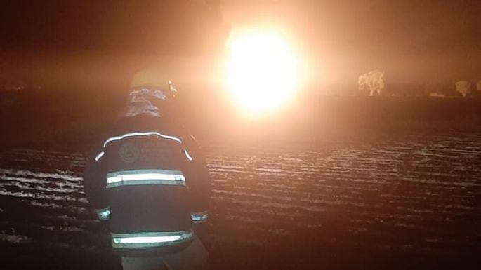 Cierran la autopista Puebla-Orizaba por fuga de gas en toma clandestina