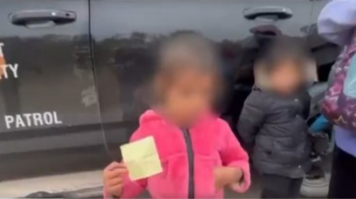 Niña de dos años, que viajaba sola, fue detenida junto a otros 60 migrantes (Video)