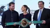 “El Canelo” anunció una clase masiva de box y lanza mensaje a los jóvenes en la mañanera (Video)