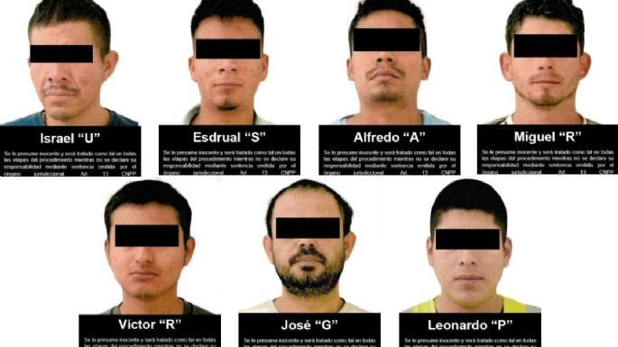 Dan siete años de prisión a siete integrantes del CJNG detenidos en Aguascalientes