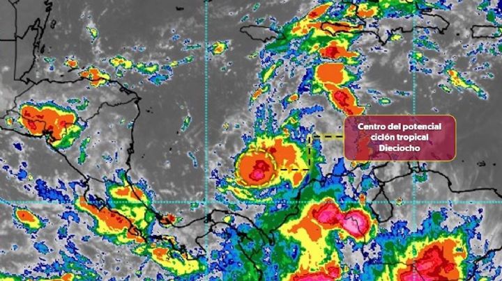 Amaga un nuevo huracán a México; esta es la trayectoria prevista para Rafael