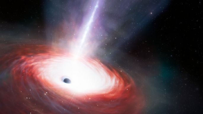 Astrónomos descubren el agujero negro más voraz del Universo