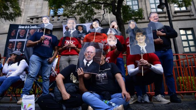 “La esperanza es lo último que muere”: protestan afuera de la SCJN contra la reforma judicial (Video)