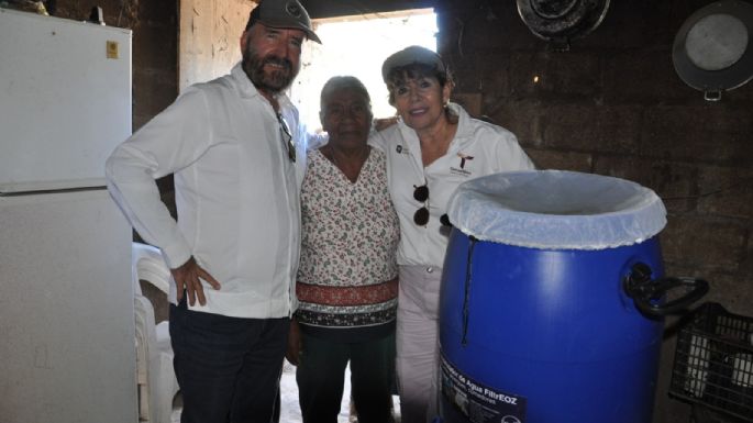 Beneficia Secretaría de Recursos Hidráulicos a más de 600 familias con dispositivos de filtros de agua