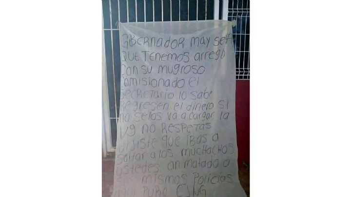 Violencia en Tabasco: Narcomantas dirigidas a Javier May, quema de vehículos, ataques a policías...