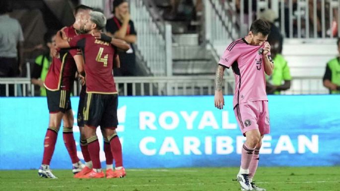 Messi e Inter Miami se estrellan en playoffs de la MLS al caer 3-2 ante Atlanta United