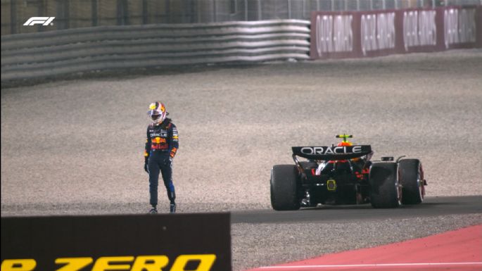 “Checo” Pérez abandona el GP de Qatar; lleva 18 carreras sin subir a podio (Video)