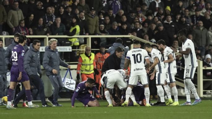 Edoardo Bove, jugador de la Fiorentina, está en coma inducido tras desplomarse en un partido (Video)