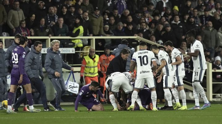 Edoardo Bove, jugador de la Fiorentina, está en coma inducido tras desplomarse en un partido (Video)