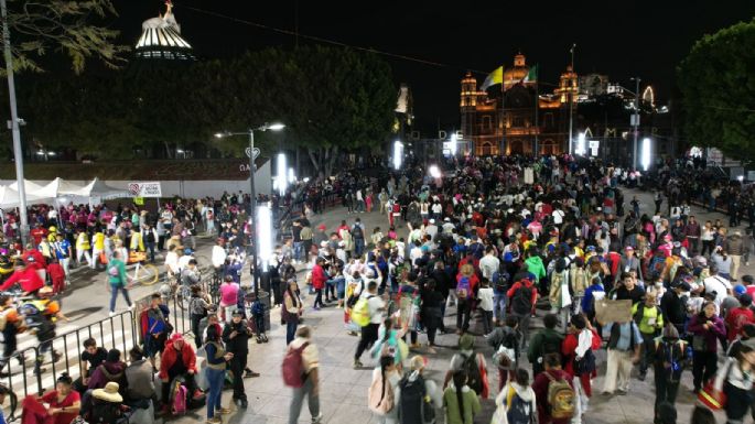 Millones de peregrinos llegan a la Basílica a la celebración guadalupana (Fotogalería y video)