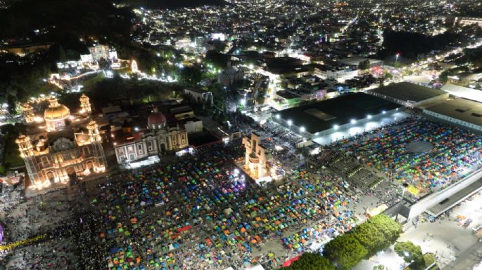 Millones de peregrinos llegan a la Basílica a la celebración guadalupana (Fotogalería y video)