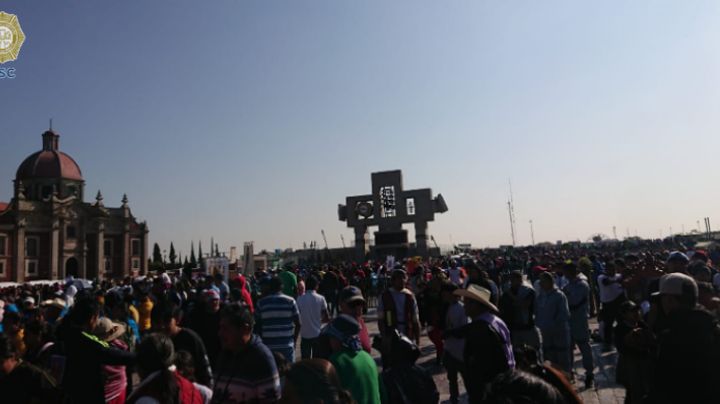 Estos son los cierres viales por las peregrinaciones el día de la Virgen de Guadalupe