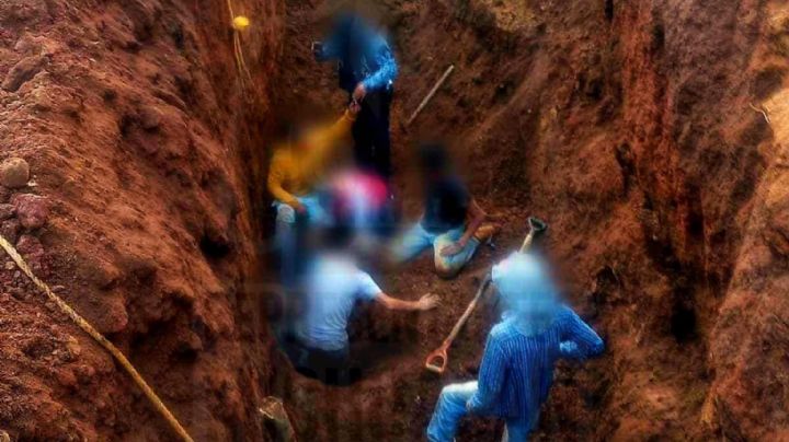 Joven quedó sepultado por derrumbe de tierra mientras trabajaba en una huerta aguacatera en Michoacán