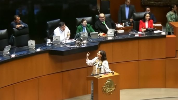 “¿Dónde está el dinero?”, cuestiona Lilly Téllez a Adán Augusto por su disputa con Monreal (Video)