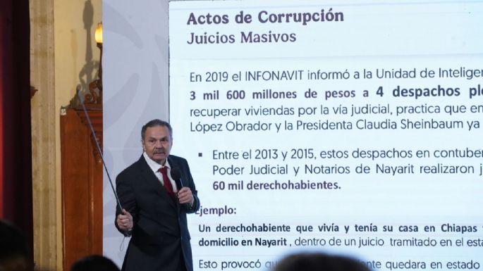 Así han operado las redes de corrupción en el Infonavit, de acuerdo con su director