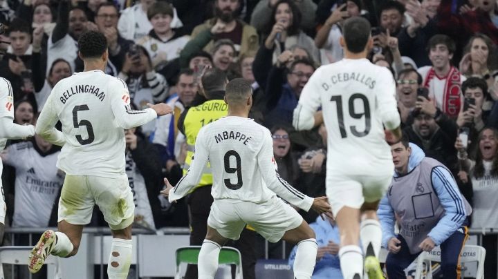 Mbappé vuelve a marcar y el Real Madrid termina el 2024 como segundo en la liga española