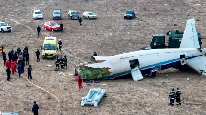 La OTAN reclama una "investigación completa" sobre el siniestro de un avión en Kazajistán