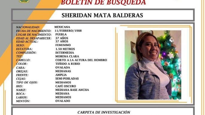 Reportan como desaparecida a la activista Sheridan Mata Balderas