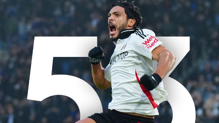 Raúl Jiménez anota su gol 53 en Premier League y empata récord del "Chicharito" (Video)