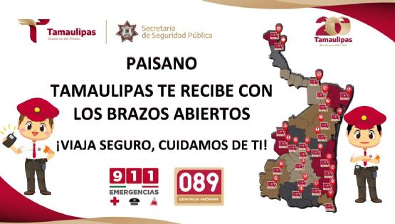 Programa “Héroes Paisanos” continúa brindando seguridad en carreteras tamaulipecas