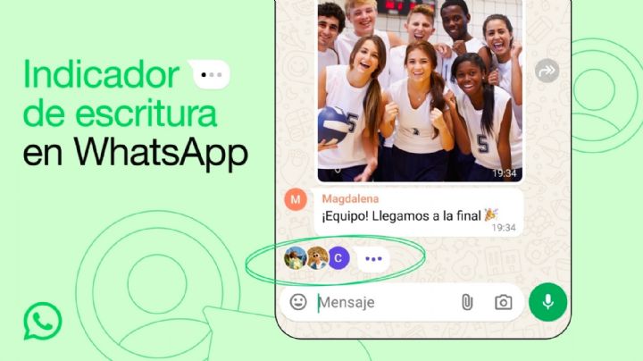 WhatsApp introduce un nuevo indicador de escritura en los chats