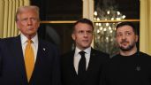 Macron recibe a Trump en París y Zelenskyy se les une para diálogo sobre Ucrania