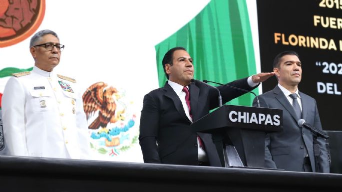 “La paz volverá a los caminos de Chiapas”, dice Eduardo Ramírez al tomar posesión como gobernador